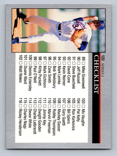 1992 Leaf #133 Checklist: 89-176