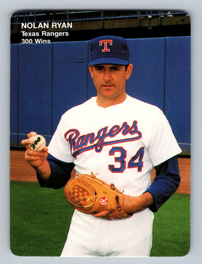 1991 Mother's Cookies Nolan Ryan 300 Wins #4 Nolan Ryan