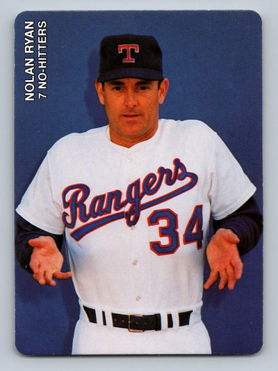 1992 Mother's Cookies Nolan Ryan 7 No-Hitters #8 Nolan Ryan