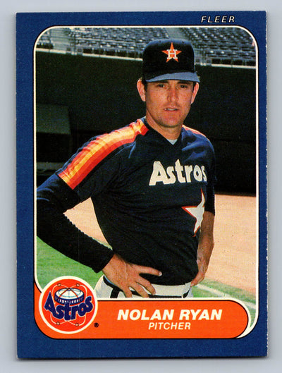 1986 Fleer #310 Nolan Ryan