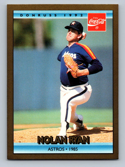 1992 Donruss Coca-Cola Nolan Ryan #19 Nolan Ryan