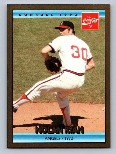 1992 Donruss Coca-Cola Nolan Ryan #6 Nolan Ryan