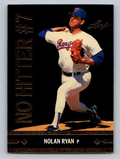 1991 Leaf #BC25 Nolan Ryan Gold Rookies