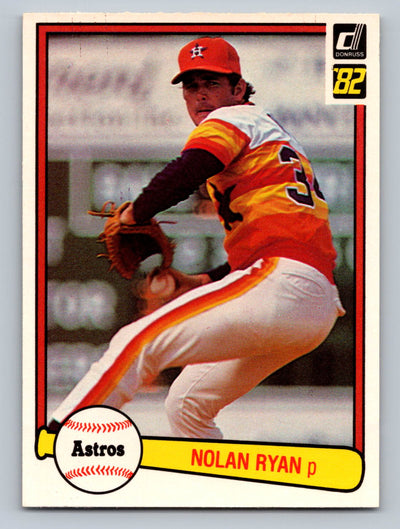 1982 Donruss #419 Nolan Ryan