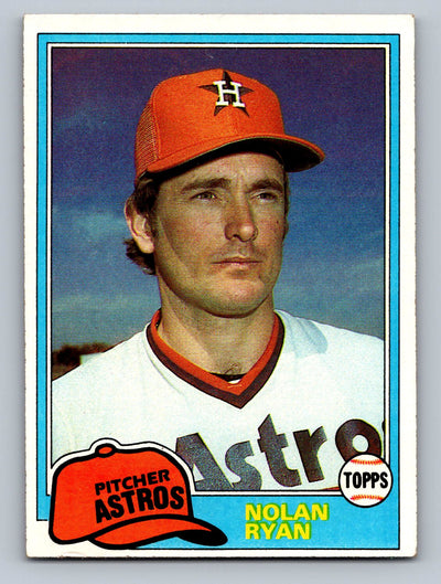 1981 Topps #240 Nolan Ryan