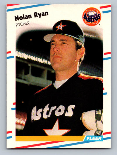 1988 Fleer #455 Nolan Ryan