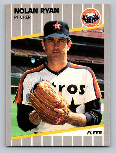 1989 Fleer #368 Nolan Ryan