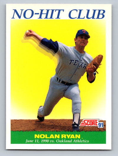 1991 Score #701 Nolan Ryan