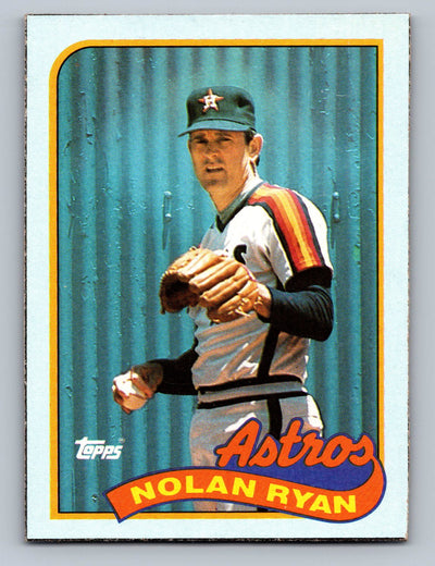 1989 O-Pee-Chee #K Nolan Ryan Wax Box Bottom Panels Singles