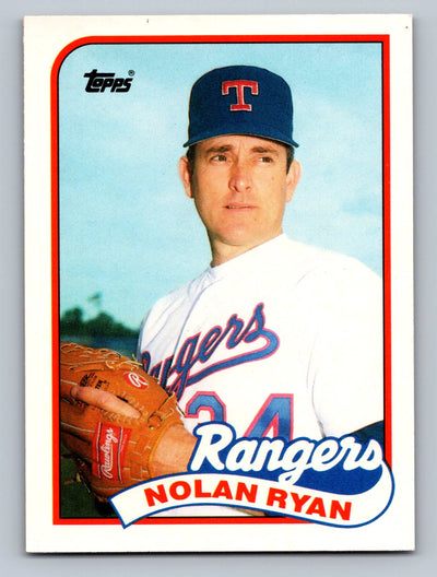 1989 Topps Traded #106T Nolan Ryan