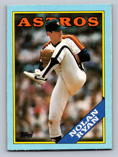 1988 Topps #N Nolan Ryan Wax Box Bottom Panels Singles