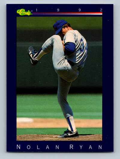 1992 Classic #183 Nolan Ryan