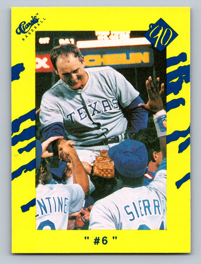 1990 Classic Yellow #T84 Nolan Ryan