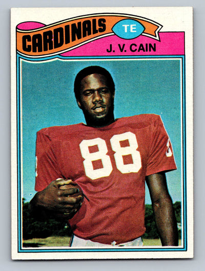 1977 Topps #504 J.V. Cain