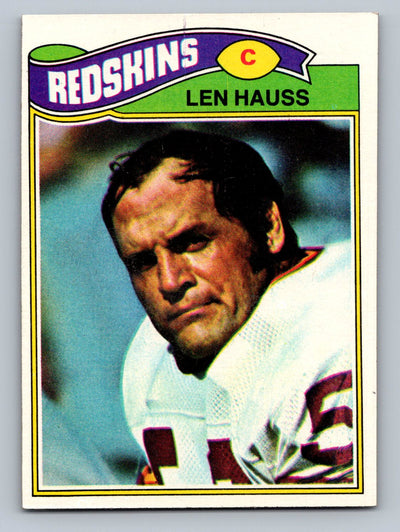 1977 Topps #478 Len Hauss