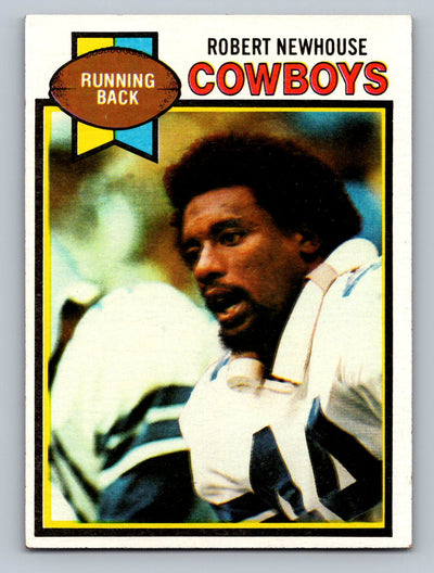 1979 Topps #252 Robert Newhouse Cream Colored Back