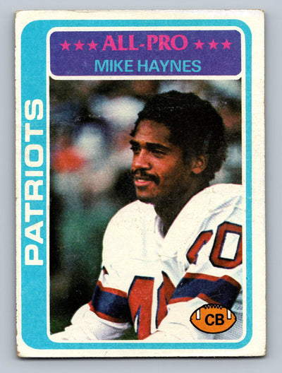 1978 Topps #380 Mike Haynes