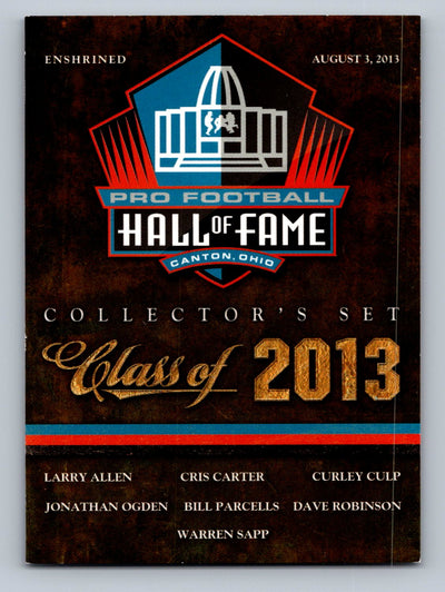 2011 Panini Pro Football Hall of Fame #NNO Checklist