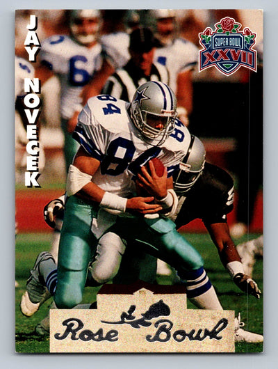 1993 Heads & Tails SB XXVII #SB25 Jay Novacek Gold