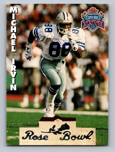 1993 Heads & Tails SB XXVII #SB24 Michael Irvin