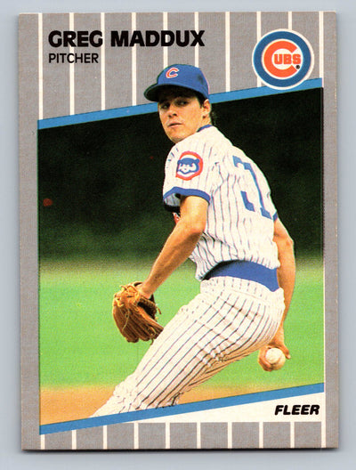 1989 Fleer #431 Greg Maddux