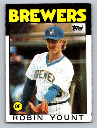 1986 Topps #780 Robin Yount