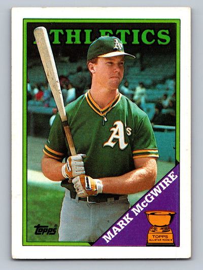 1988 Topps #580 Mark McGwire