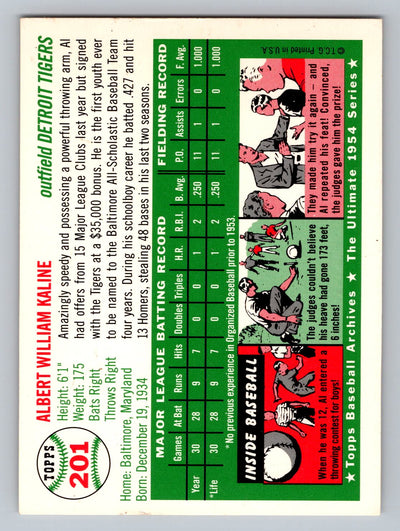 1994 Topps Archives 1954 #201 Al Kaline