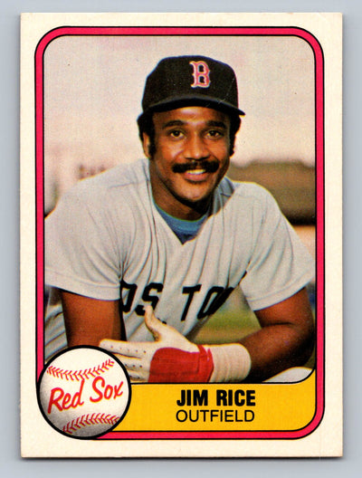 1981 Fleer #222 Jim Rice