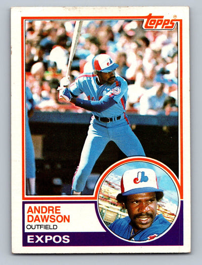 1983 Topps #680 Andre Dawson