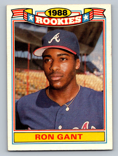 1989 Topps #9a Ron Gant Glossy Rookies