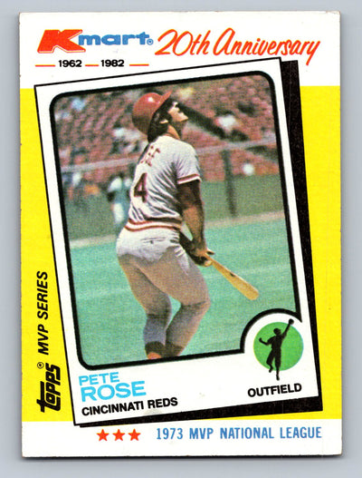 1982 Topps Kmart 20th Anniversary #24 Pete Rose