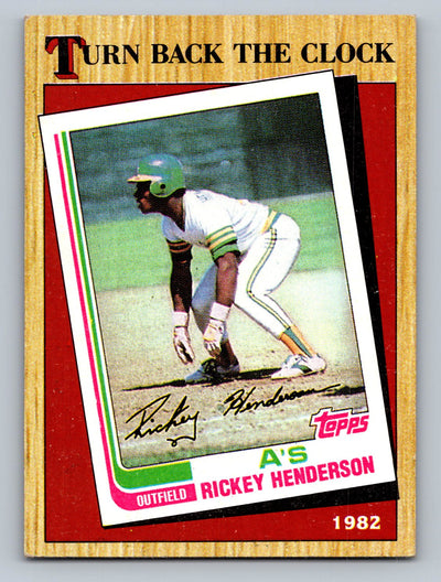 1987 Topps #311 Rickey Henderson