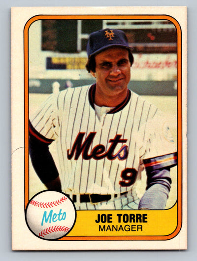 1981 Fleer #325 Joe Torre