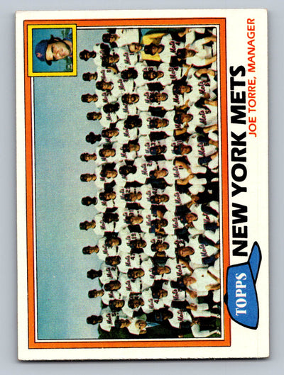 1981 Topps #681 New York Mets / Joe Torre