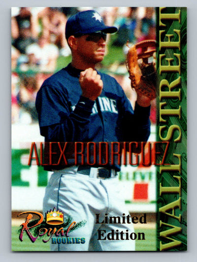 2000 Royal Rookies Futures #NNO Alex Rodriguez Wall Street Limited Edition (RE)