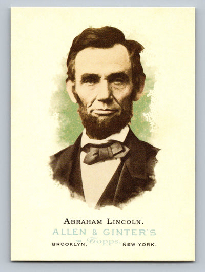 2006 Topps Allen & Ginter #328 Abraham Lincoln