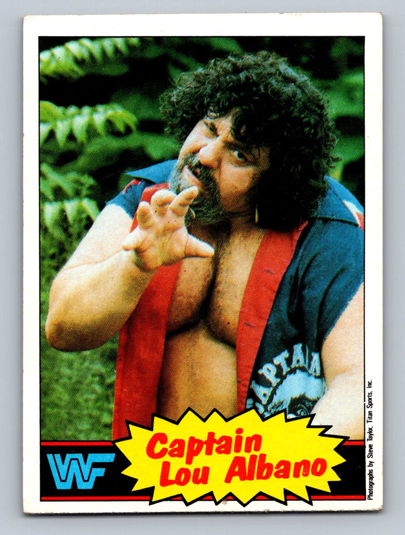 1985 Topps WWF Pro Wrestling Stars 