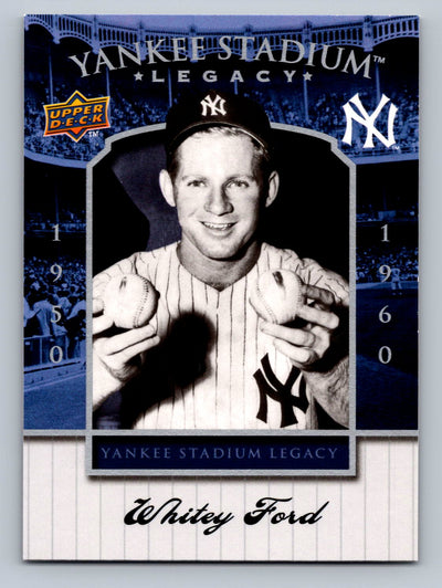 2008 Upper Deck Yankee Stadium Legacy #2610 Whitey Ford