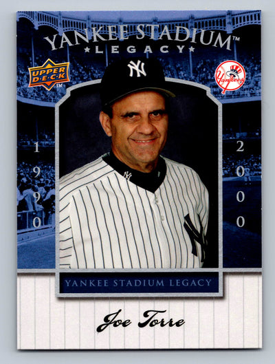 2008 Upper Deck Yankee Stadium Box Set #78 Joe Torre