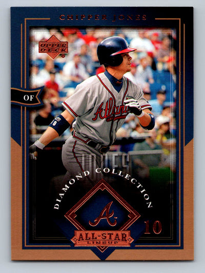 2004 Upper Deck Diamond Collection All-Star Lineup #8 Chipper Jones