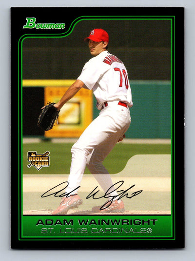 2006 Bowman #214 Adam Wainwright Gold