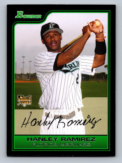 2006 Bowman #204 Hanley Ramirez Gold