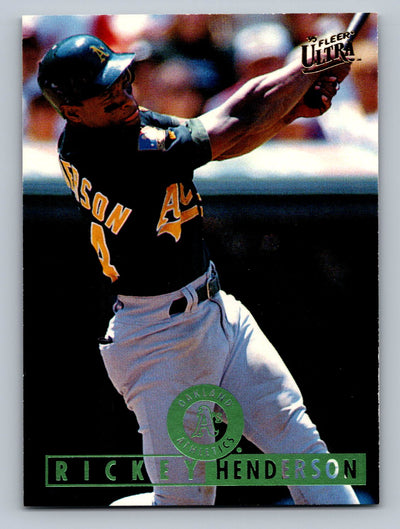 1995 Ultra #318 Rickey Henderson