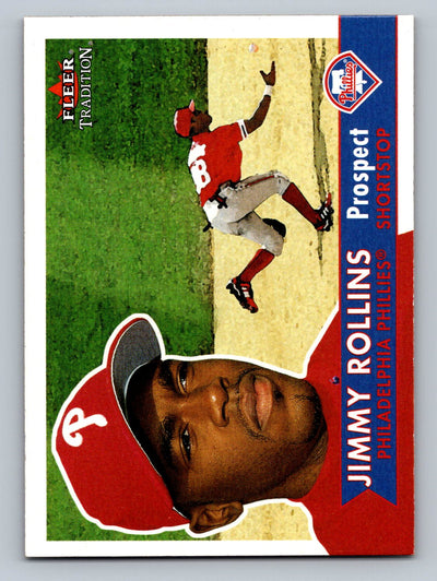 2001 Fleer Tradition #377 Jimmy Rollins