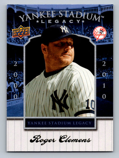 2008 Upper Deck Yankee Stadium Box Set #90 Roger Clemens