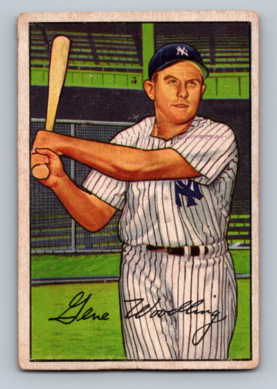 1952 Bowman #177 Gene Woodling