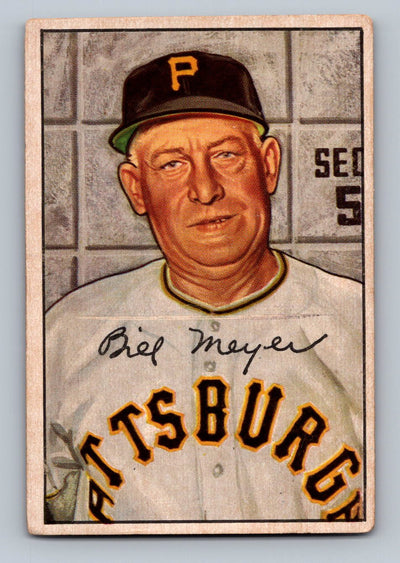 1952 Bowman #155 Billy Meyer