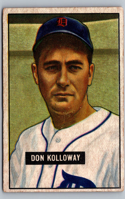 1951 Bowman #105 Don Kolloway