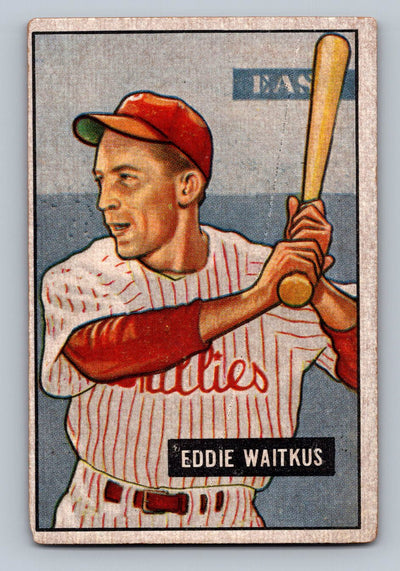 1951 Bowman #28 Eddie Waitkus